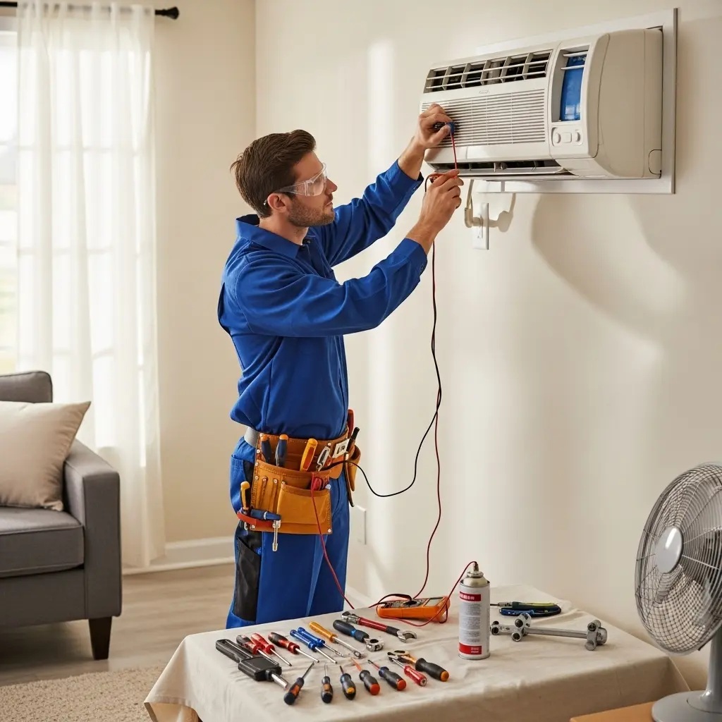 Gaziemir Warmhaus Warmhaus klima gaz dolumu ve bakım – Enerji verimliliği artırıldı. - Teknik servis örneği
